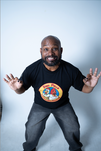 DON POLLO HERMANOS TEE BLACK